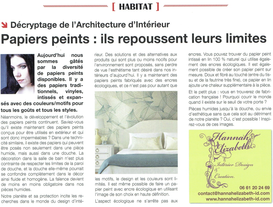 Article papier peint octobre 2015