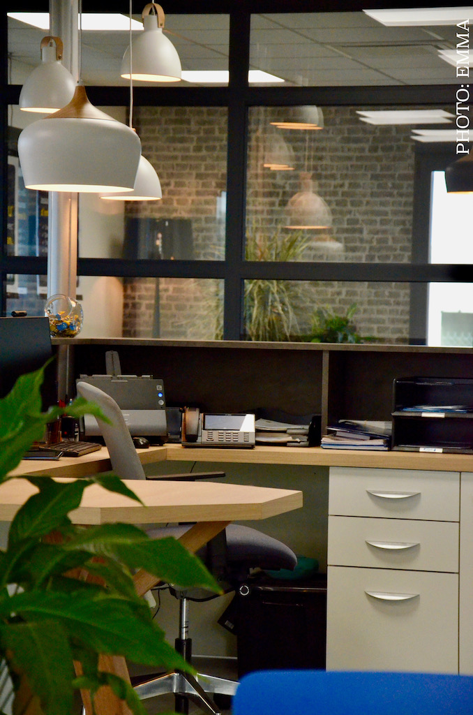 Gan assurances chatillon bureau vitre e plantes et bois hannah elizabeth interior design